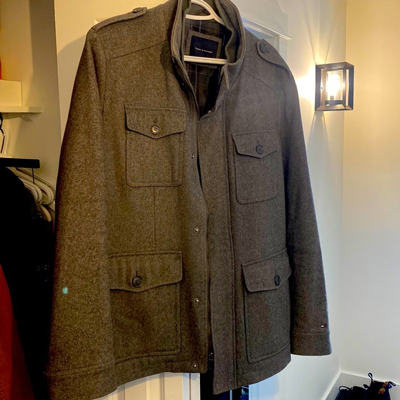 Mens medium Tommy Hilfiger Jacket . Grey and In good shape - Picture 1 of 3